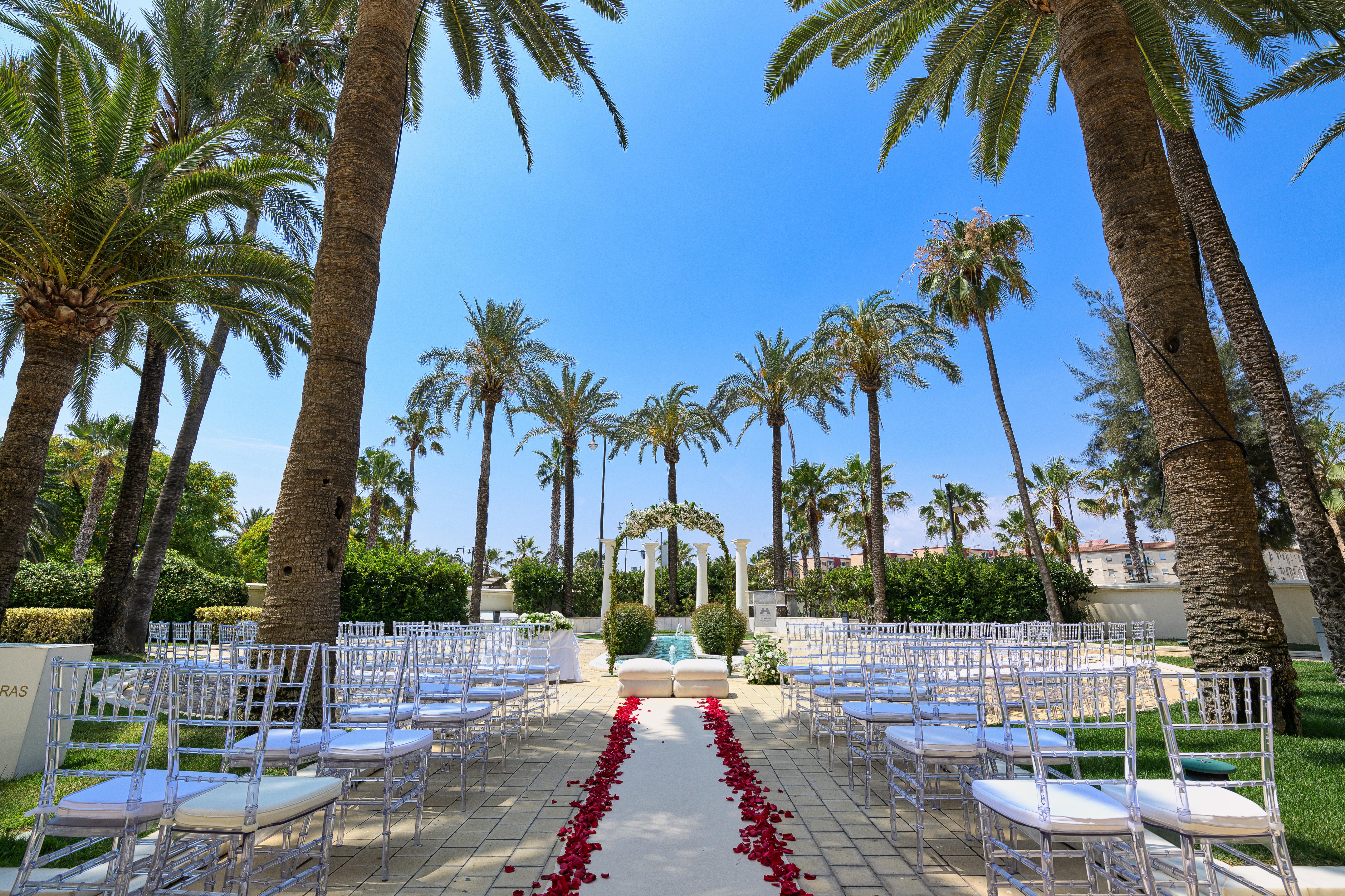 Las Arenas Balneario Resort Valencia Bagian luar foto Wedding venue